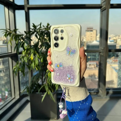 Epoxy Bow and Butterfly Case - Samsung