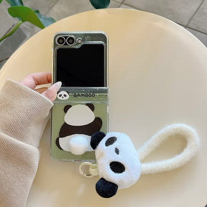 Chubby Panda Flip Case - Samsung