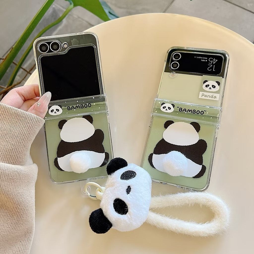 Chubby Panda Flip Case - Samsung