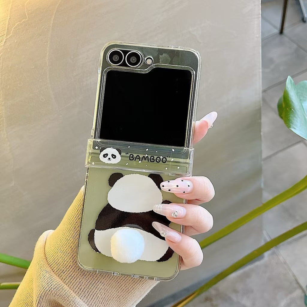 Chubby Panda Flip Case - Samsung