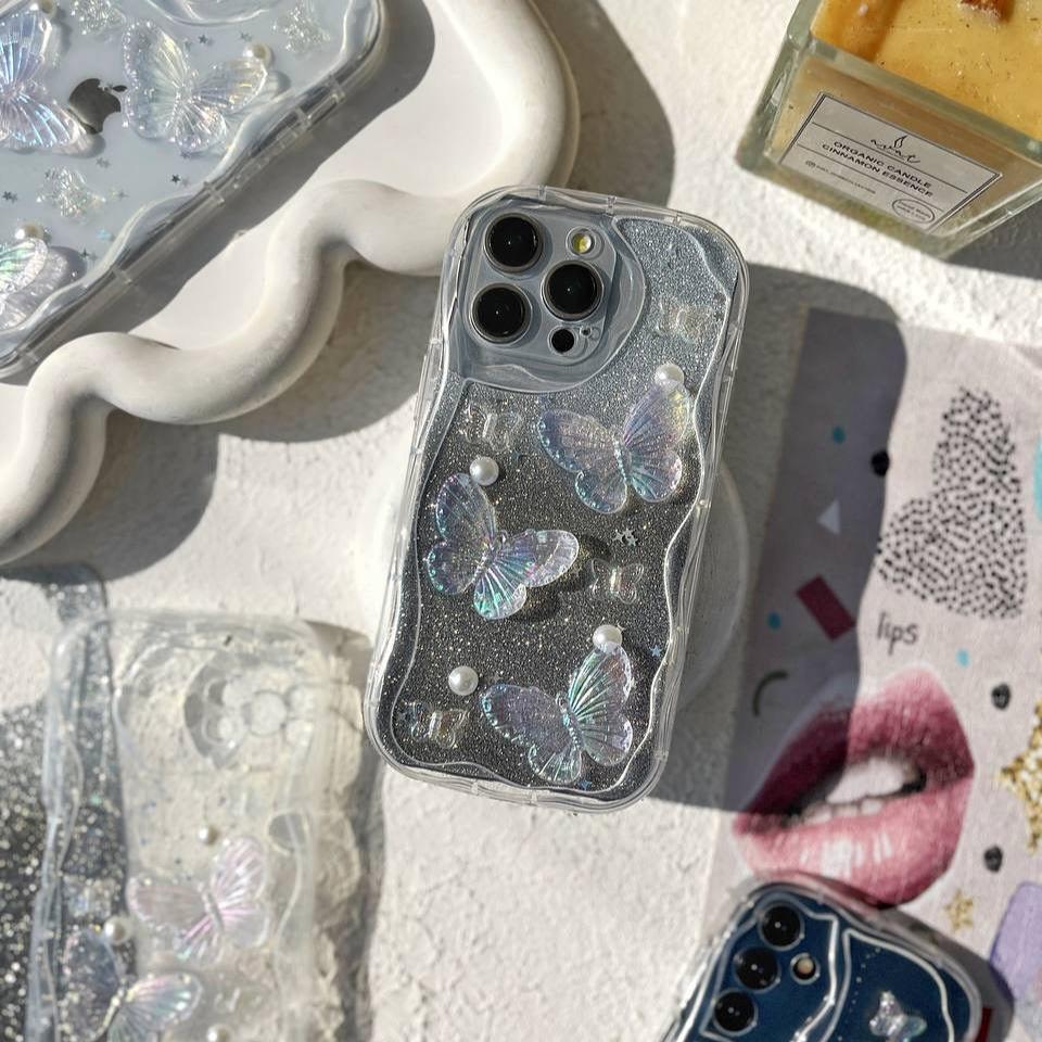 Glitter 3D Butterfly Case