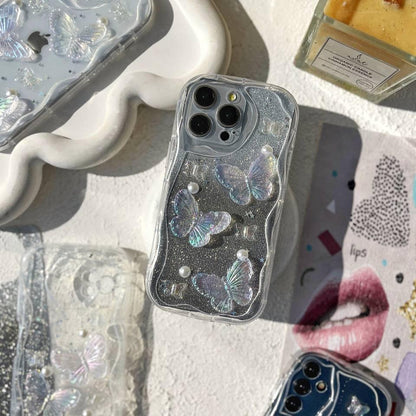 Glitter 3D Butterfly Case