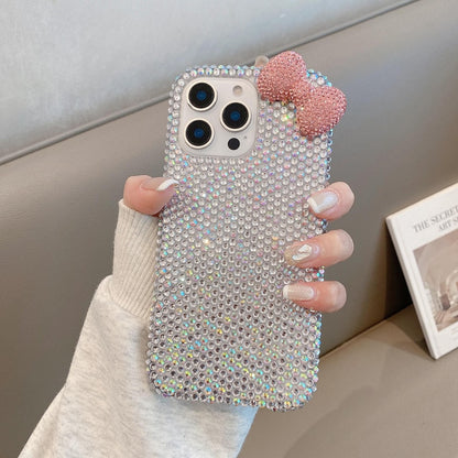 Glam Bow Crystal Shine Phone Case