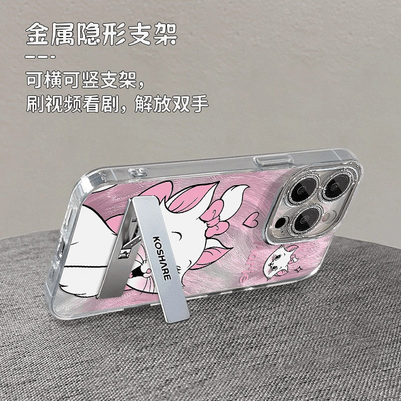 Kitty Charm Pearl Bracelet Case