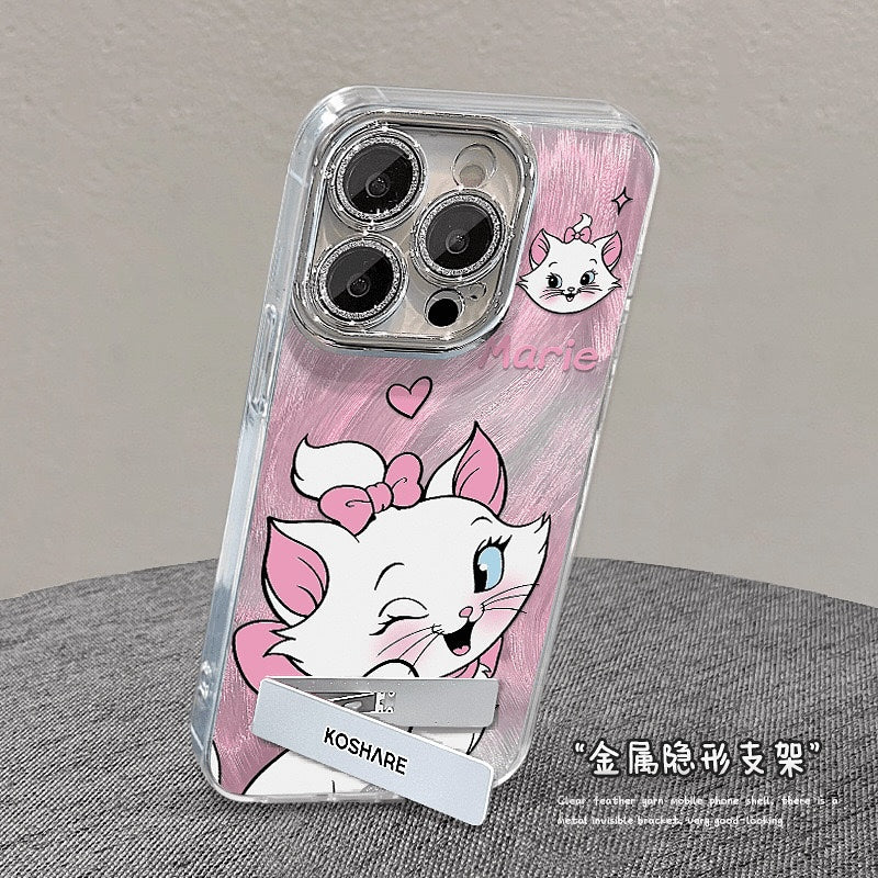 Kitty Charm Pearl Bracelet Case