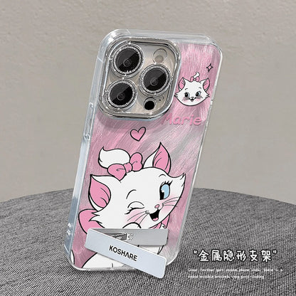 Kitty Charm Pearl Bracelet Case