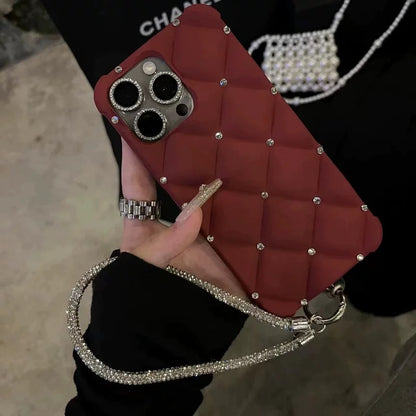 Elegant Quilted Criss-Cross Case
