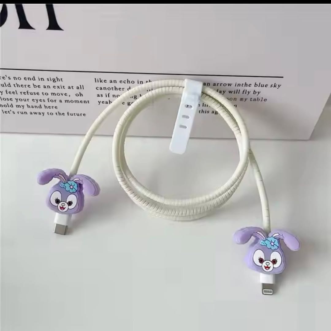 Playful Kawaii Cable Protectors