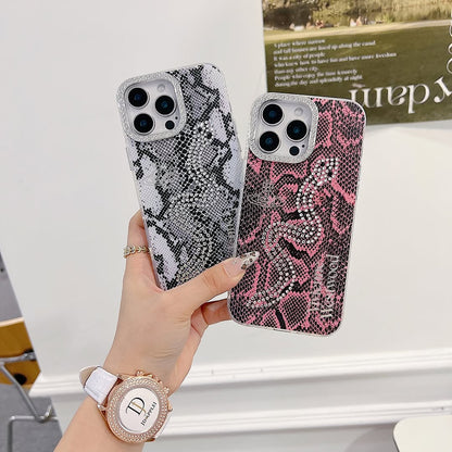 Glam Python Diamond Phone Case