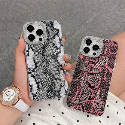 Glam Python Diamond Phone Case