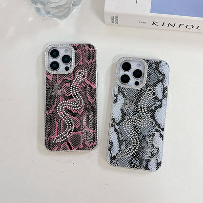 Glam Python Diamond Phone Case