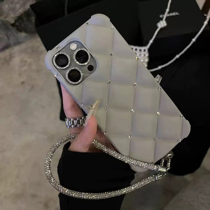 Elegant Quilted Criss-Cross Case