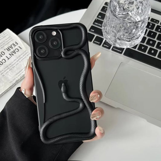 Luxury Viper Design Armor Case - iPhone