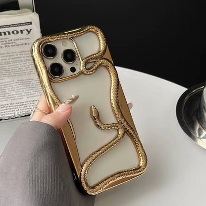 Luxury Viper Design Armor Case - iPhone