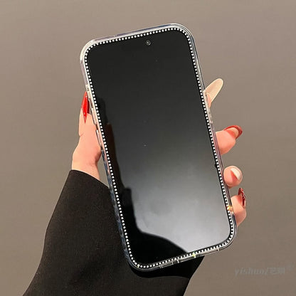 Butterfly Galaxy Crystal Charm Case