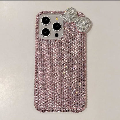 Glam Bow Crystal Shine Phone Case