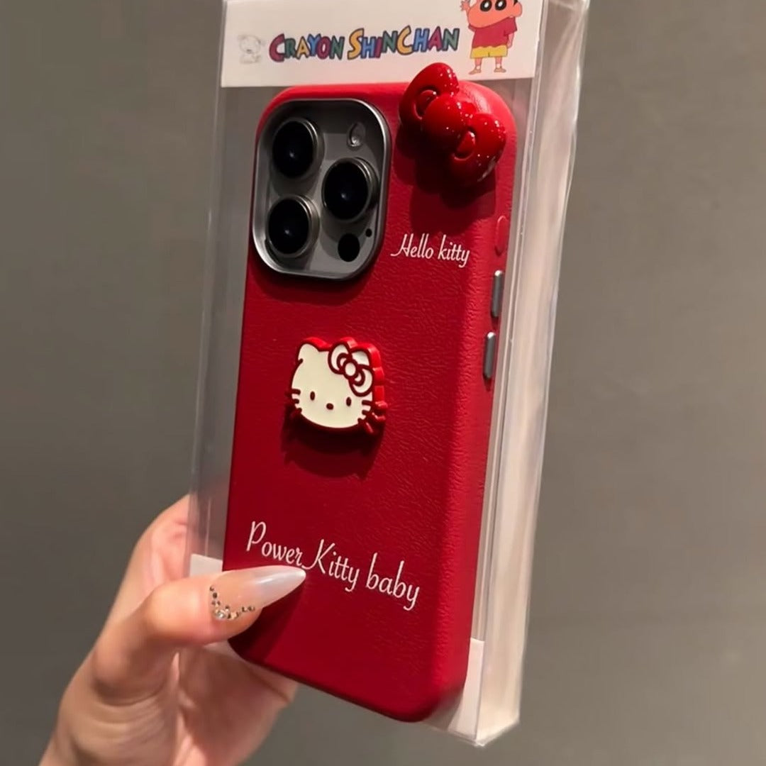 Kitty Love Bow Phone Case