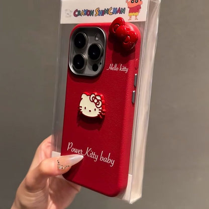 Kitty Love Bow Phone Case