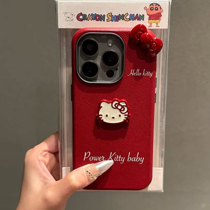 Kitty Love Bow Phone Case