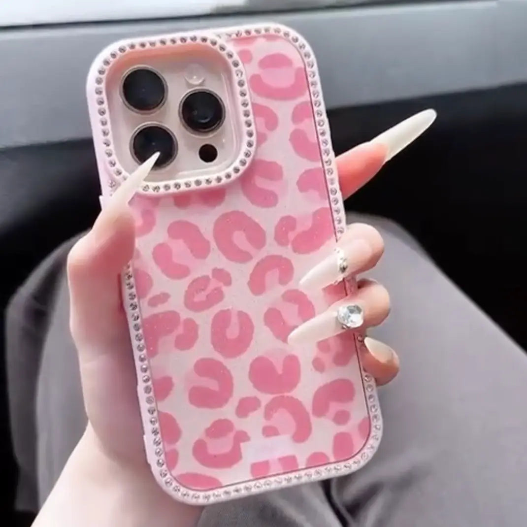 Sweet Sparkle Leopard Case