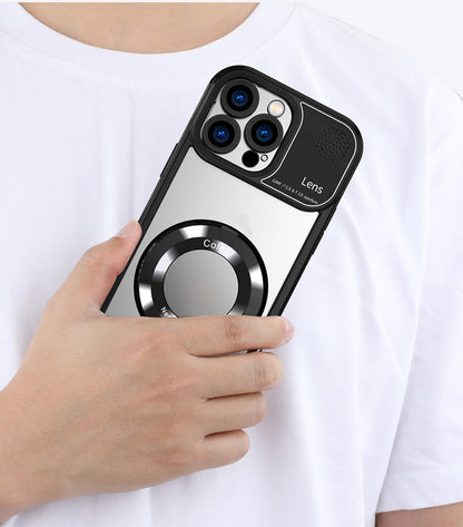 Elegant Electroplated MagSafe Stand Case - iPhone