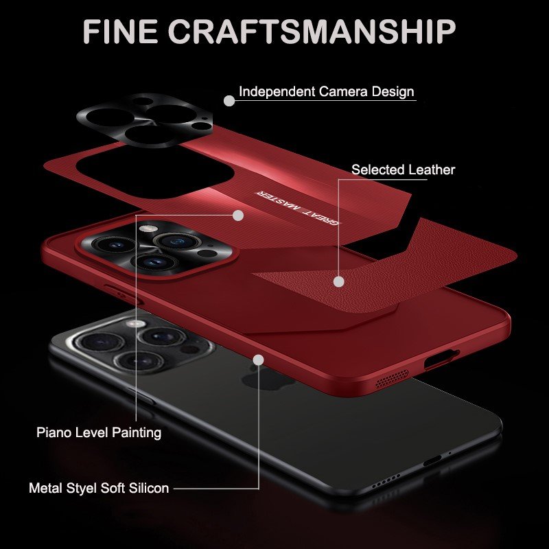 Electric Matte Master Design Robust Case - iPhone