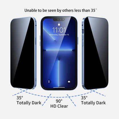 Privacy Shield Dual Magnetic Glass Case - iPhone