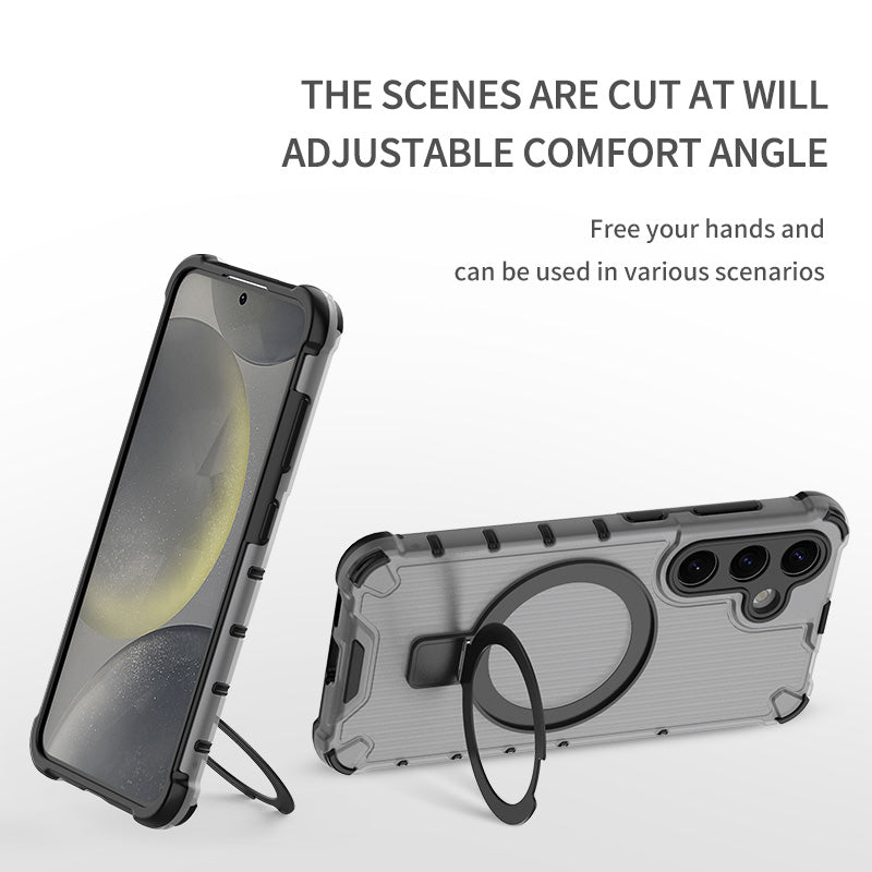 Precision Armor Metallic Ring Stand Case - Samsung