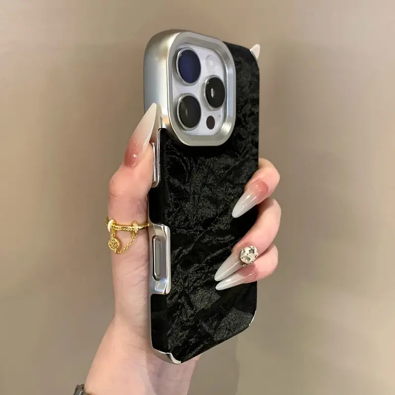 Luxe Velvet Elegance Phone Case