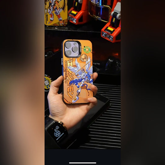 Animated Mecha Warrior Protective Case - iPhone