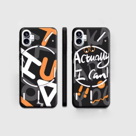 Edgy Artistic Motivation Script Case - Nothing