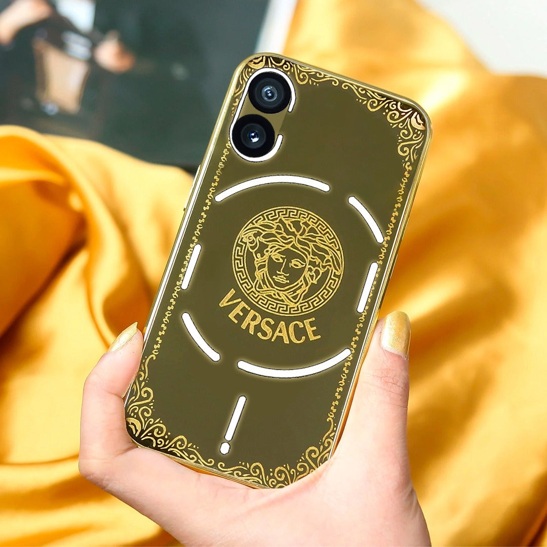 Crafted Gold Luxurious Camera Protective Case - Nothing