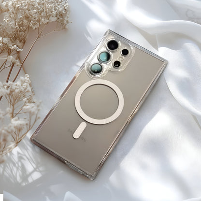 Galaxy S25 Ultra Glide Guard Transparent MagSafe Case- Samsung