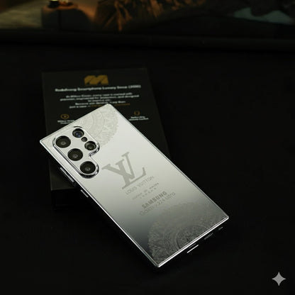 Crafted Silver Luxurious Camera Protective Case