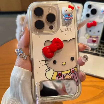 Adorable Kitty Mirror Bracket Case