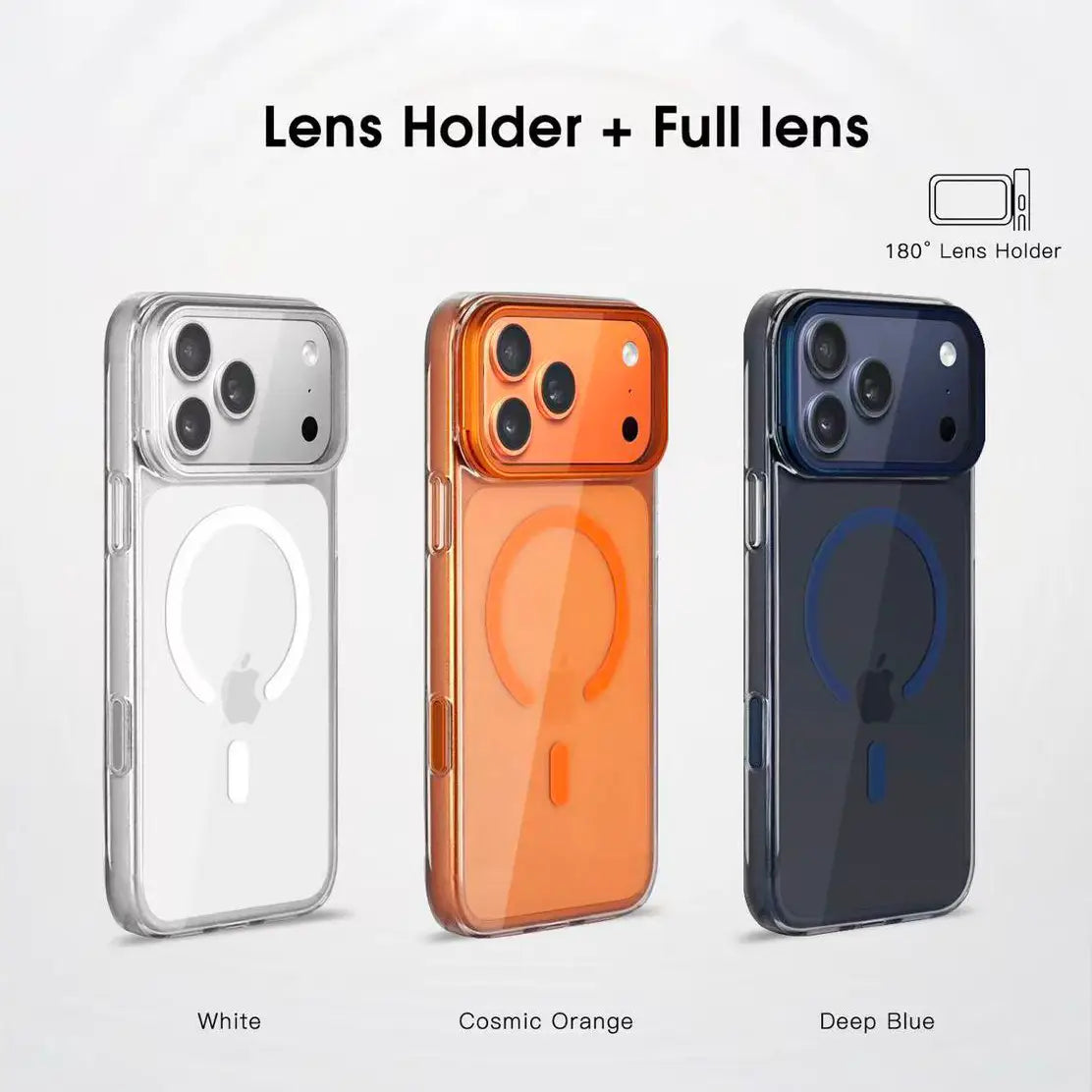 Minimalist Full Lens Protection Magsafe Case