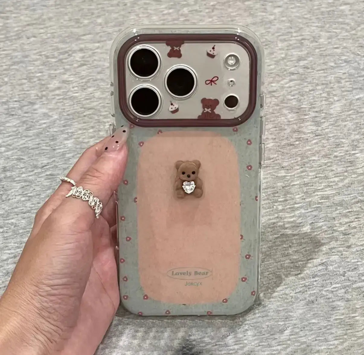 Adorable Teddy Aesthetic Case