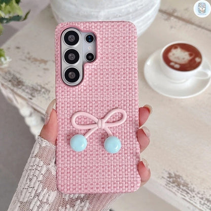 Pretty Bow Woven Case