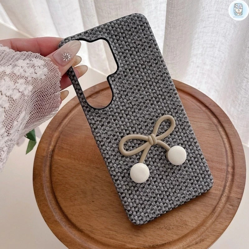 Pretty Bow Woven Case