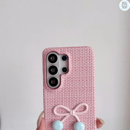 Pretty Bow Woven Case