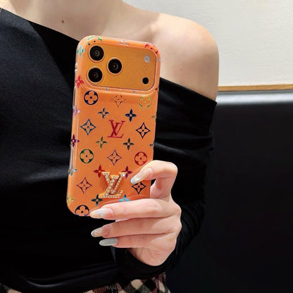 Royal Icon Print Clear Back Case
