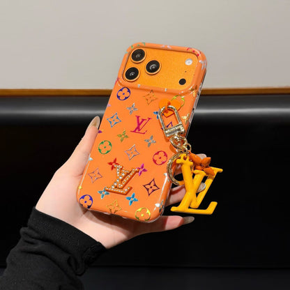 Royal Icon Print Clear Back Case