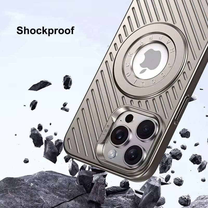 Modern Magnetic Shield Cooling Case - iPhone