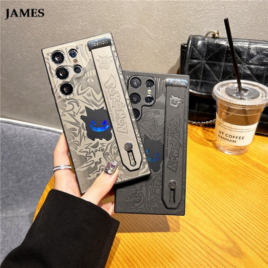 Artistic Anime Leather Emboss Case - Samsung