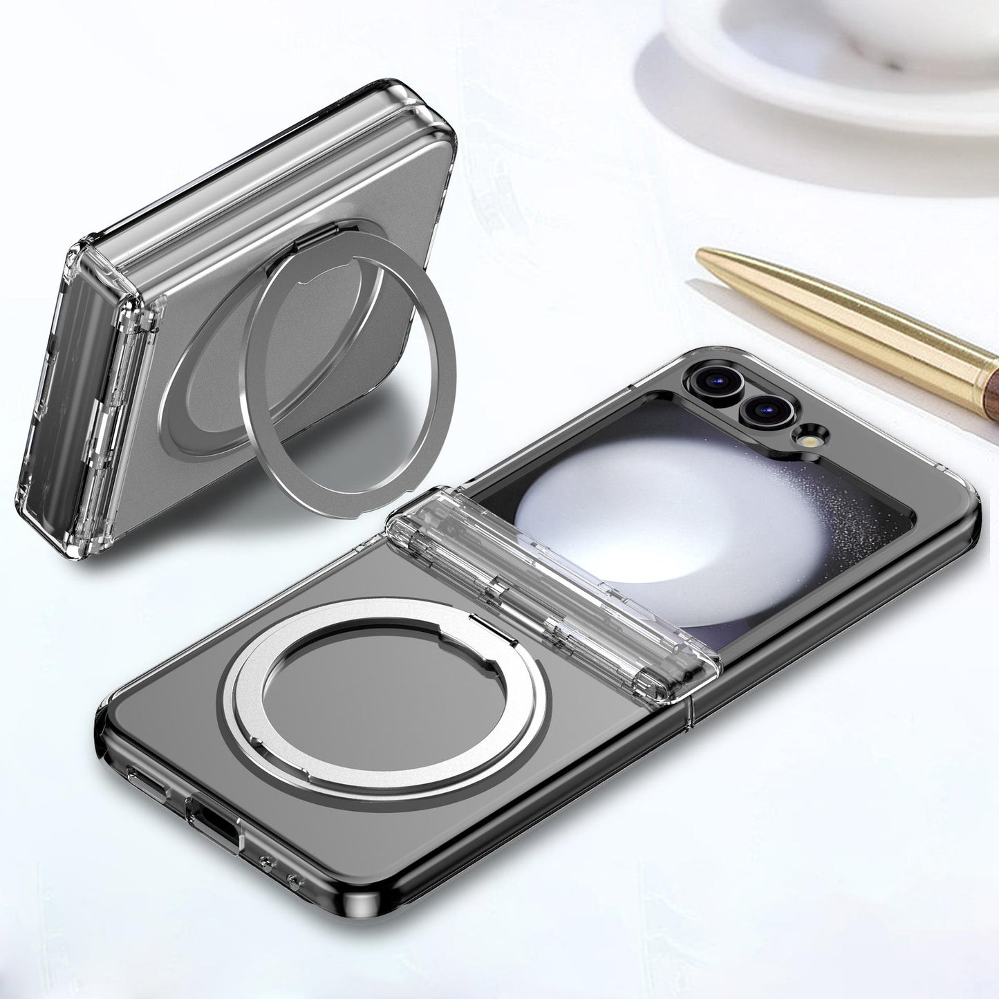 Galaxy Z Flip6 Swivel Magnetic Stand Case