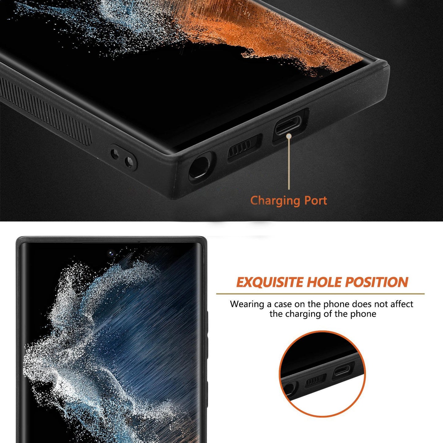 Rustic Artisan Blend Leather Wood Case - Samsung