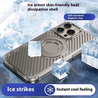 Modern Magnetic Shield Cooling Case - iPhone