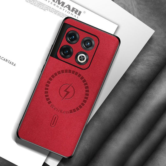 Premium MagAura Leather Case - OnePlus