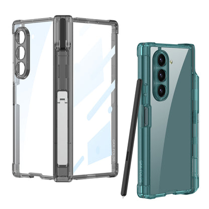 Galaxy Z Fold6 Sleek Airbag Transparent Case with S Pen