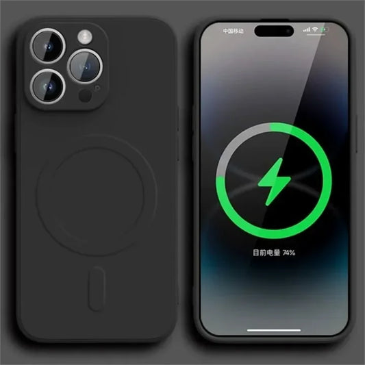 Premium Embossed Magsafe Lens Shield Case - iPhone